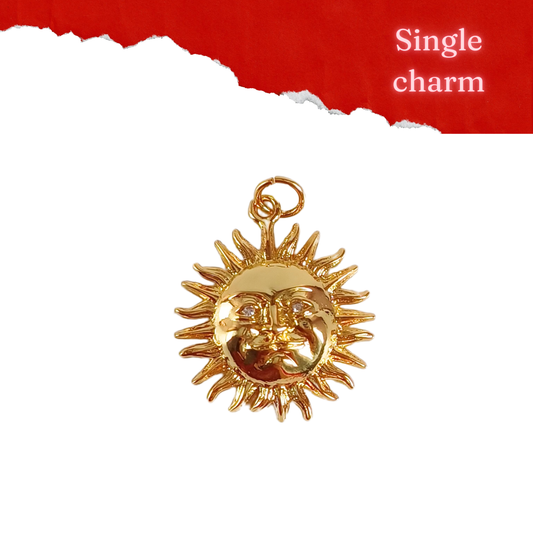 Single Charm- Sun Face (Discounted)