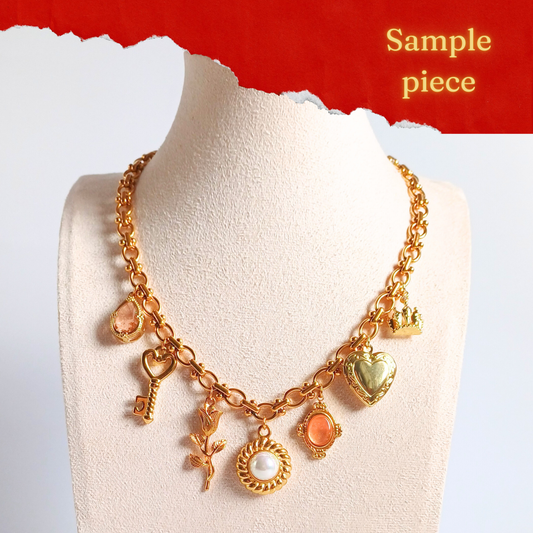 Sample Piece- Eternal Elegance Charm Necklace