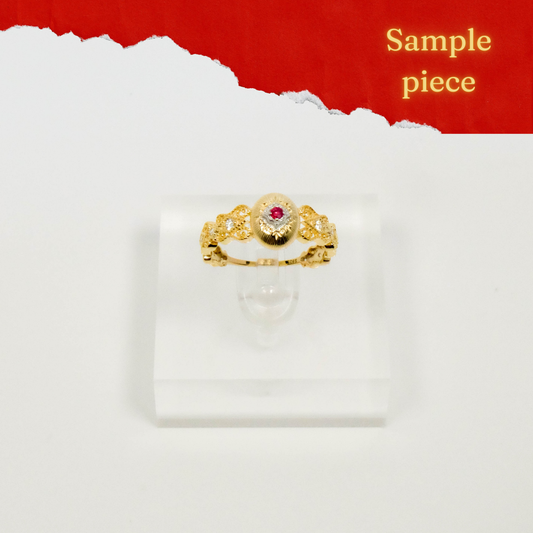 Sample Piece-Amelia's Classic Ruby Ring