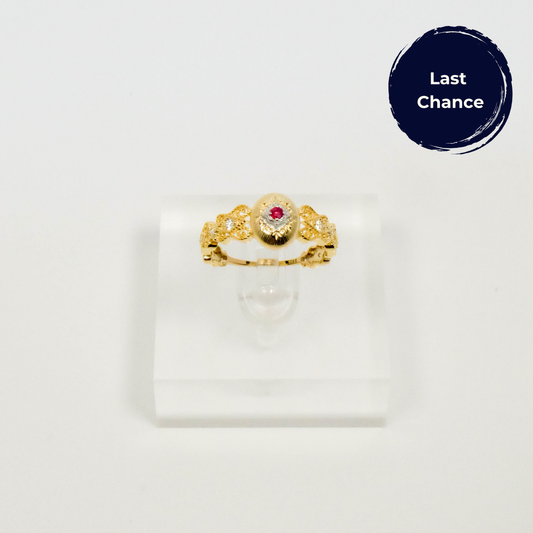 Sample Piece-Amelia's Classic Ruby Ring